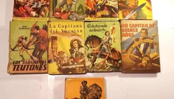 9 libros Viajes de Marcopolo, 3 Mosqueteros, etc