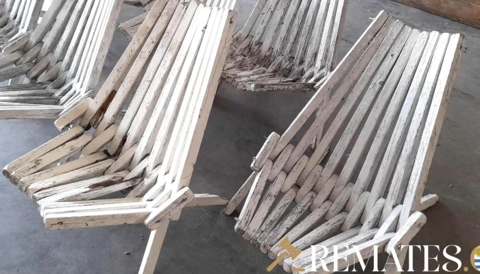 9 Sillas Plegables Bajas De Madera -  3 - 17-06-2021