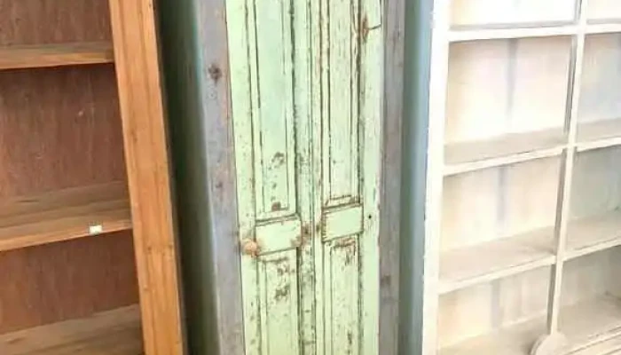Alacena Vertical De 1 Puerta Laqueada 0,54 X 0,30 X 1,90 Alto