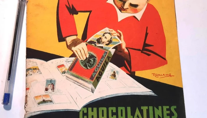 Album de figuritas chocolatines Aguila completo