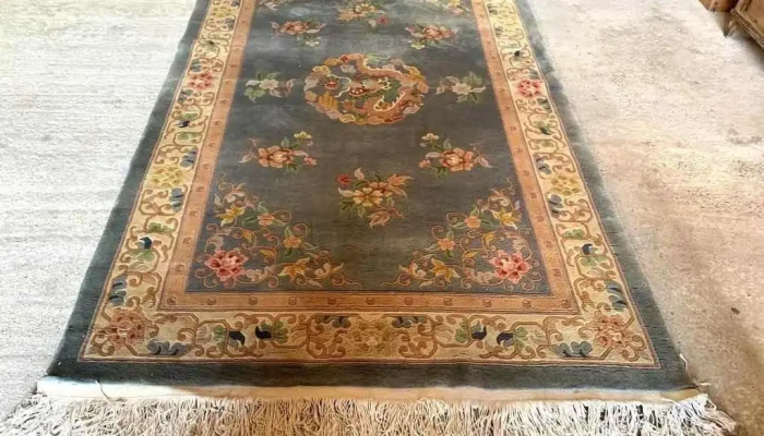 Alfombra Tonos Celestes 2,60 X 1,50
