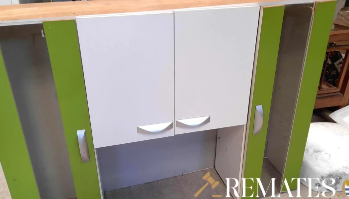 Alzada De Mueble Blanco Y Verde -  3 - 17-06-2021