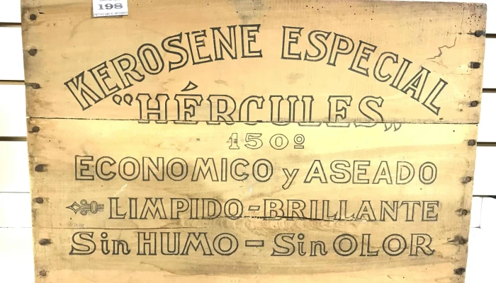 Antiguo Cajon Original Hercules