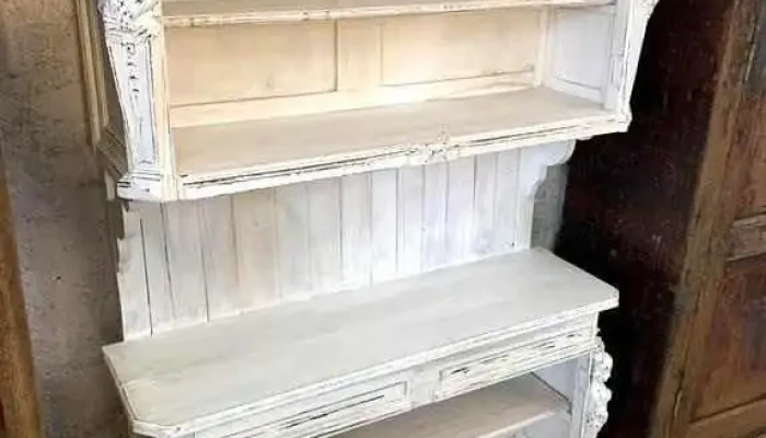 Aparador Renacimiento Con Estantes 1,05 X 0,32 X 1,58 Alto