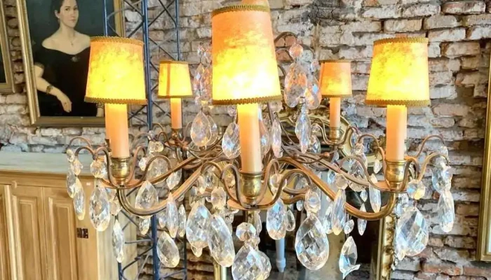 Arana Francesa En Bronce 8 Luces C Cair 2 - 06-12-2020