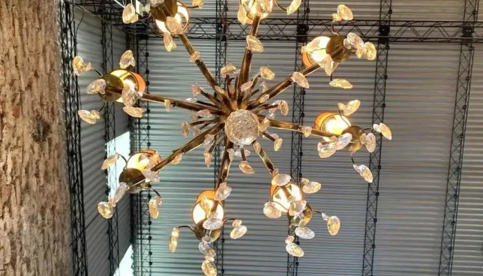 Arana Francesa En Bronce 8 Luces C Cair 3 - 06-12-2020