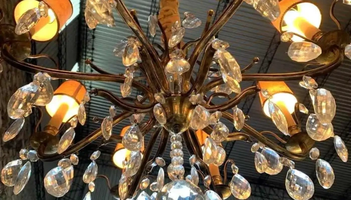 Arana Francesa En Bronce 8 Luces C Cair 4 - 06-12-2020
