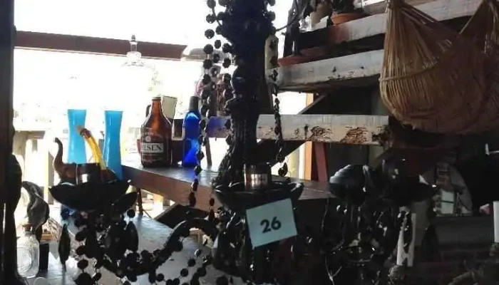 araña negra c/caireles 5 luces