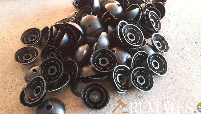 arandelas o topes de goma