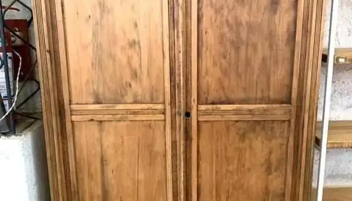 Armario De 2 Puertas, 1 Cajon En Pino   1,13 X 0,40 X 1,87 Alto