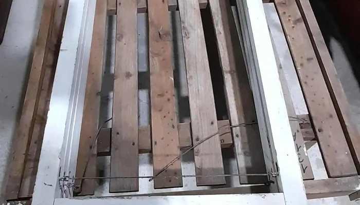 Armazon De Biombo En Madera Pintada De B 1 - 17-06-2021