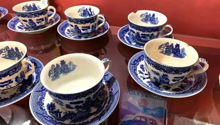 Azucarero Y 10 Tazas Con Platillos Willo 4 - 06-12-2020