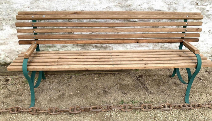 Banco De Jardin Entablillado 2m
