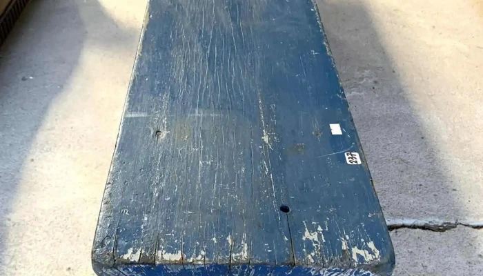 Banco De Madera Azul 226 X 029 X 05 2 - 06-12-2020