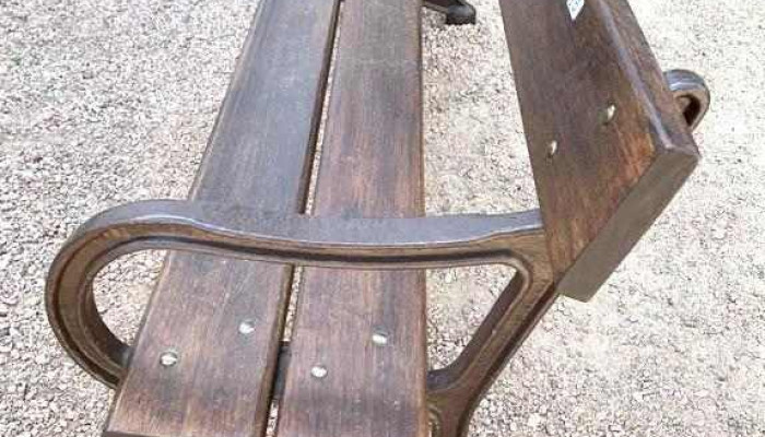Banco De Plaza 3 Tablas 170 Patas De H 2 - 06-12-2020