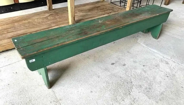 Banco En Madera Verde 194 X 029 X 042 1 - 06-12-2020