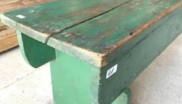 Banco En Madera Verde 194 X 029 X 042 2 - 06-12-2020