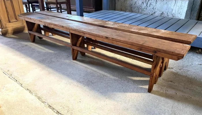Bancos De Madera 240 X 022 X 045 Alto 2 - 06-12-2020