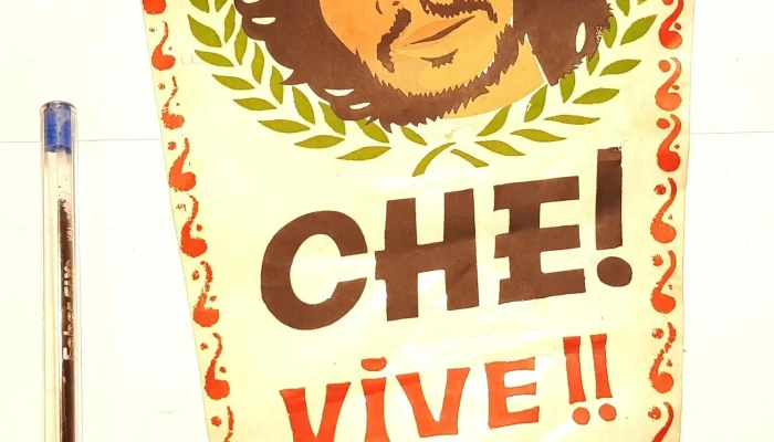 Banderin Del Che Guevara Plastico 3 - 05-06-2021