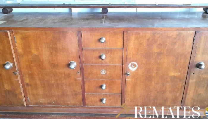 bargueño ardeco 4 puertas 5 cajones espejo, espejo triplico