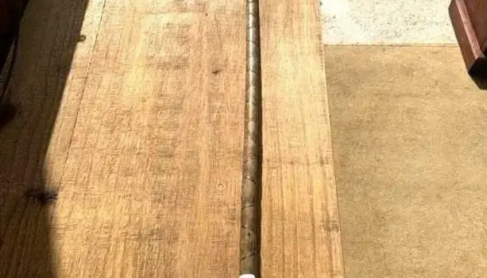 Baston C/ Puño De Metal