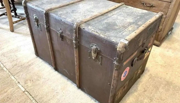 Baul De Viaje 1m X 0,57 X 0,80 Alto