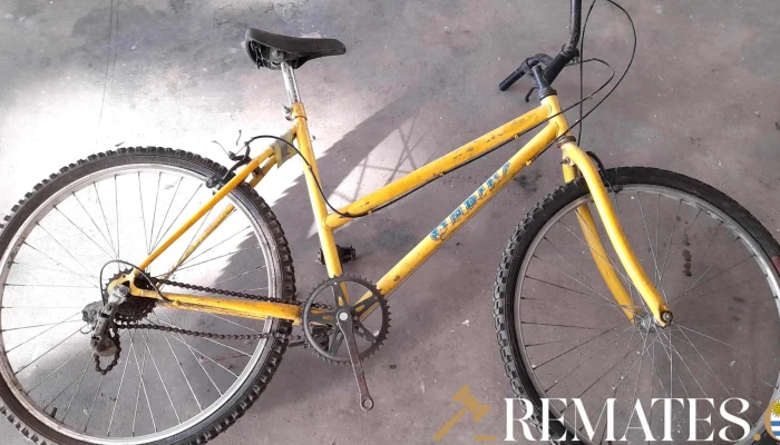 bicicleta amarilla rodado 26 de dama