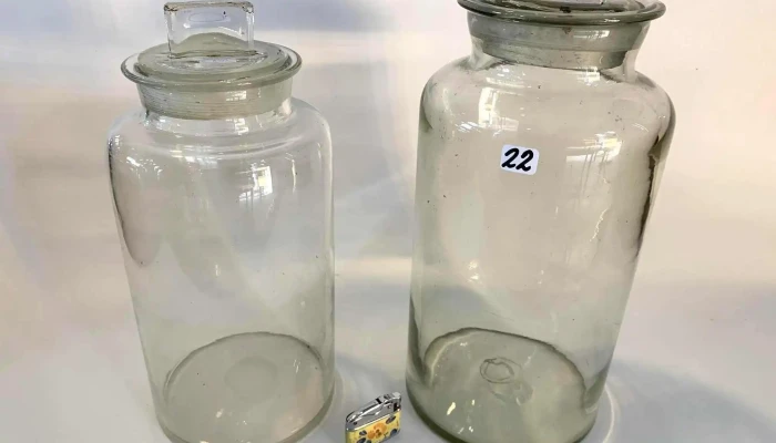 Bollones Grandes De Farmacia Con Tapa  0,35 Alto