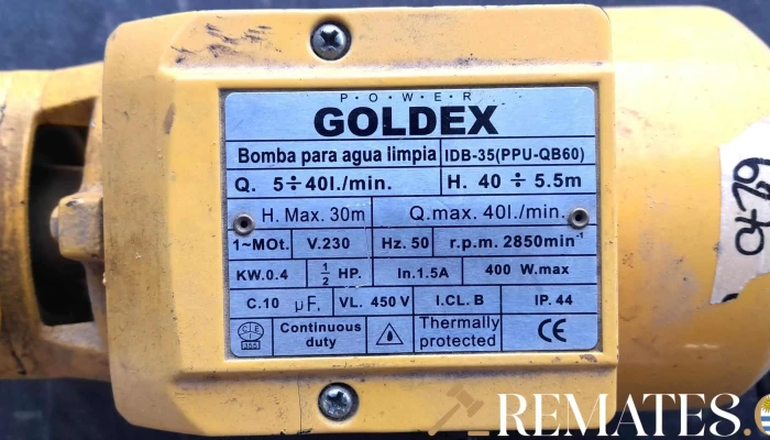Bomba De Agua Amarilla -  2 - 17-06-2021