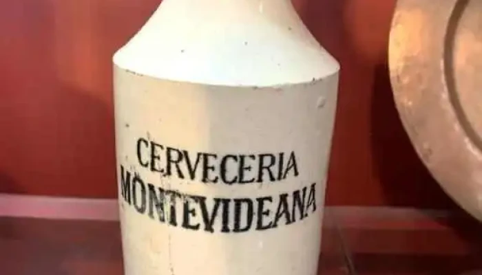 Botella De Gres Cerveceria Montevideana -  1 - 06-12-2020