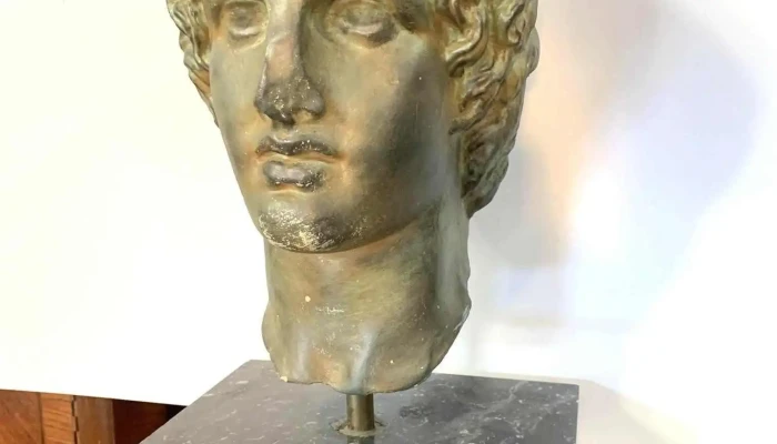 Busto Efebo Griego Con Pedestal -  2 - 06-12-2020