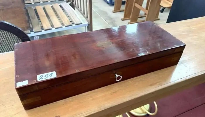 Caja Inglesa Con Llaves