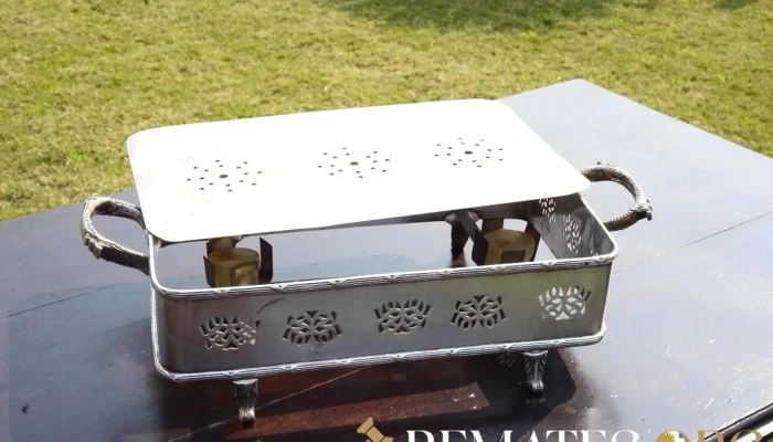Calentador para comidas con velas