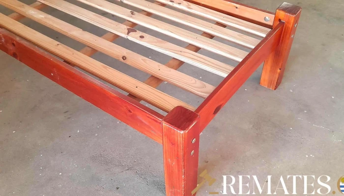 Cama De 1 Plaza En Madera -  2 - 17-06-2021