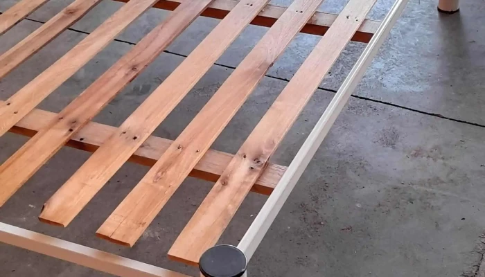 cama de caño de 2 plazas