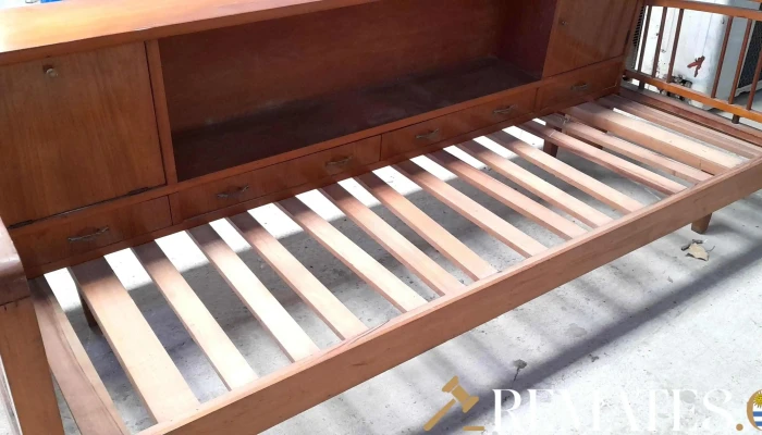 cama repisa americana de 1 plaza