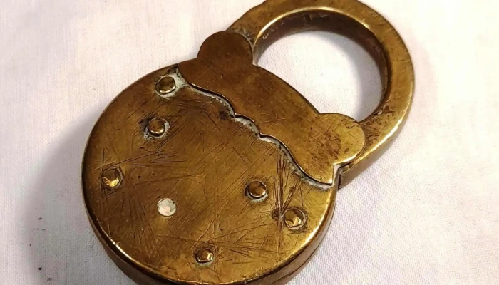 Candado Antiguo En Bronce -  3 - 17-06-2021