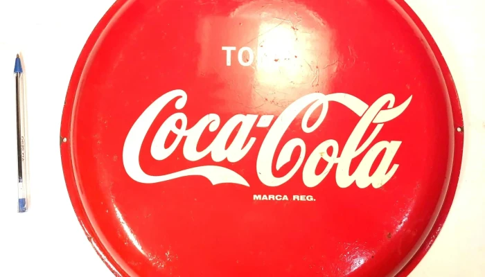 Cartel De Chapa Antiguo De Coca Cola 35 1 - 05-06-2021