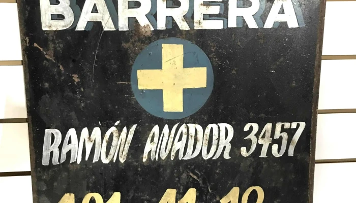 Cartel De Chapa Farmacia