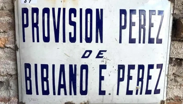 Chapa Esmaltada Provision Perez 0,40 X 0,30