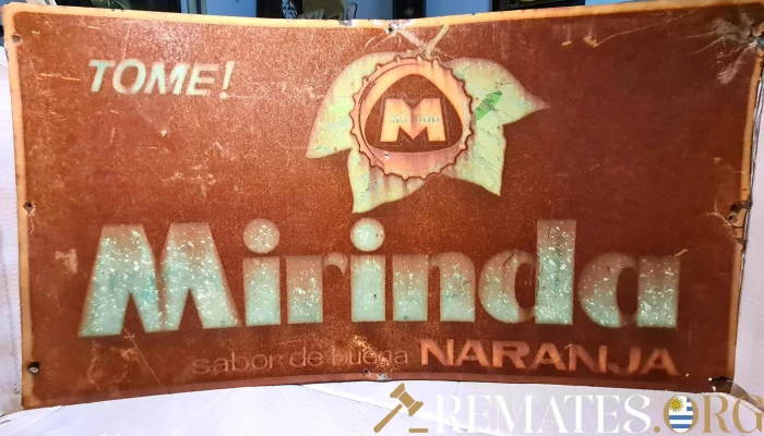 Chapa Mirinda Litografiada De Almacen An 1 - 17-06-2021