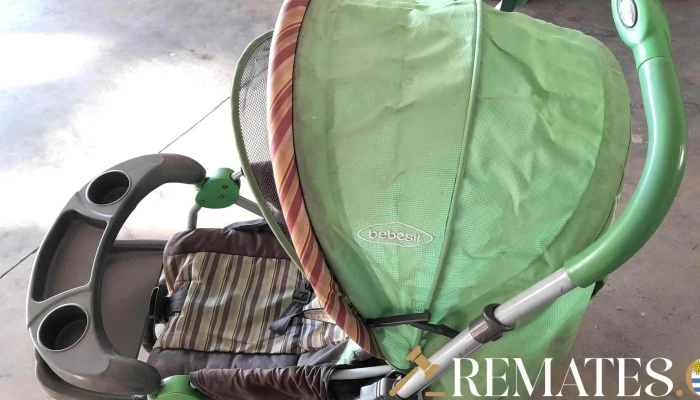 Coche Para Bebe Color Verde 6 Ruedas -  3 - 17-06-2021