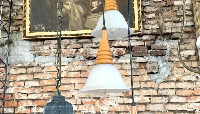 Colgante 3 Luces Y Farol