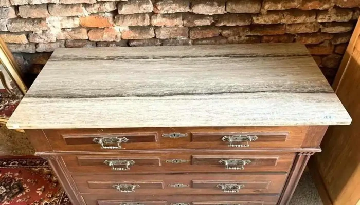 Comoda Colonial Con Marmol 122 X 054 X 3 - 06-12-2020