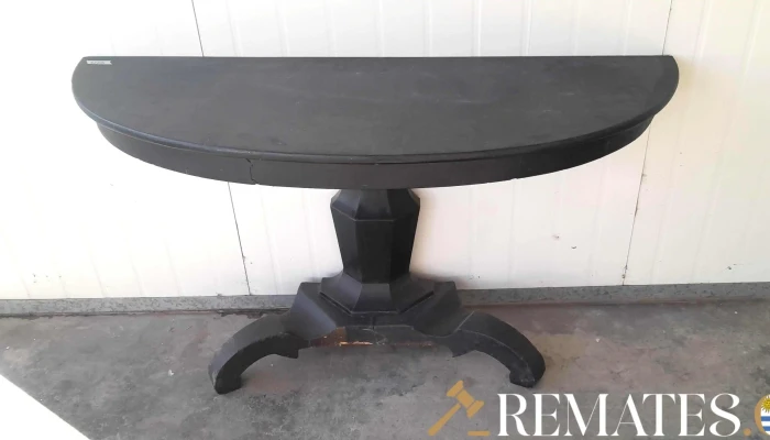 Consola De Madera Color Negro -  1 - 17-06-2021