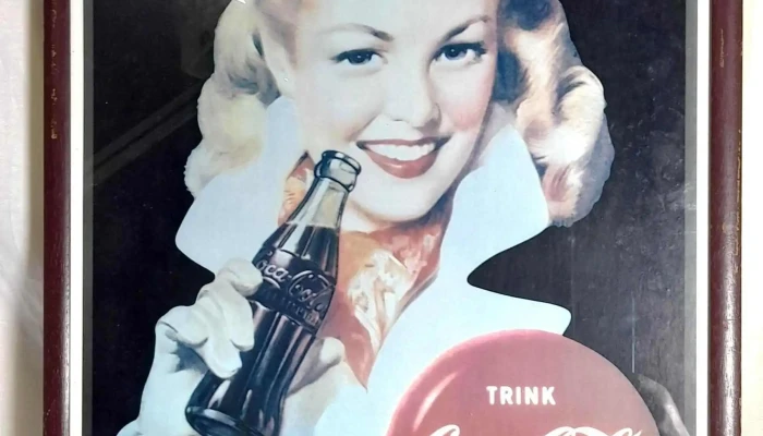 Cuadro grande publicidad de Coca Cola
