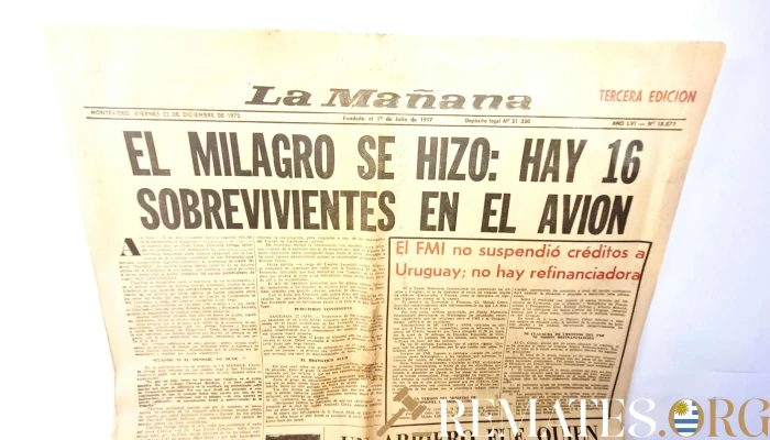 Diario La Manana Ano 1972 Noticia De Res 2 - 17-06-2021