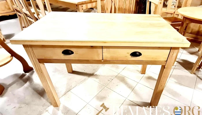 Escritorio En Pino Viejo Macizo 2 Cajon 1 - 17-06-2021