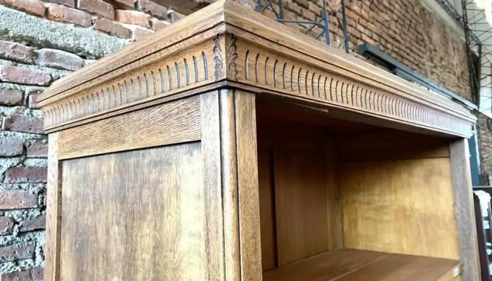 Estante Biblioteca 1 Cajon En Roble 110 7 - 06-12-2020
