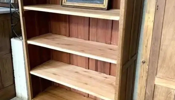 Estante Biblioteca En Roble 124 X 046 3 - 06-12-2020